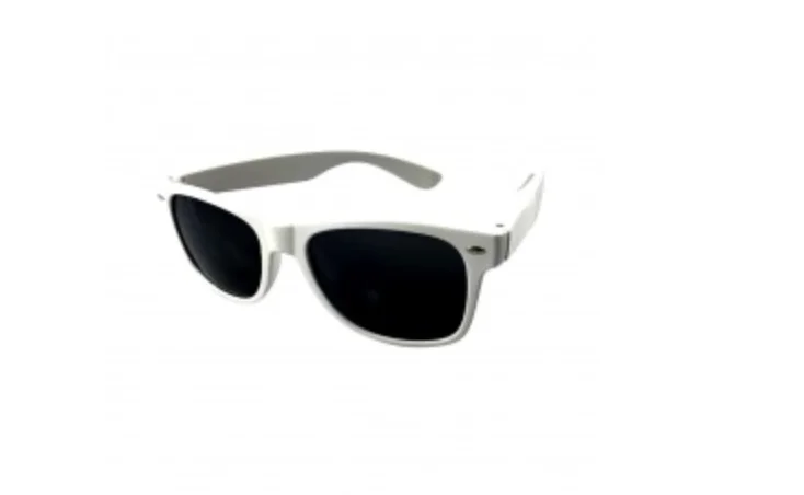 80s Glasses – White
