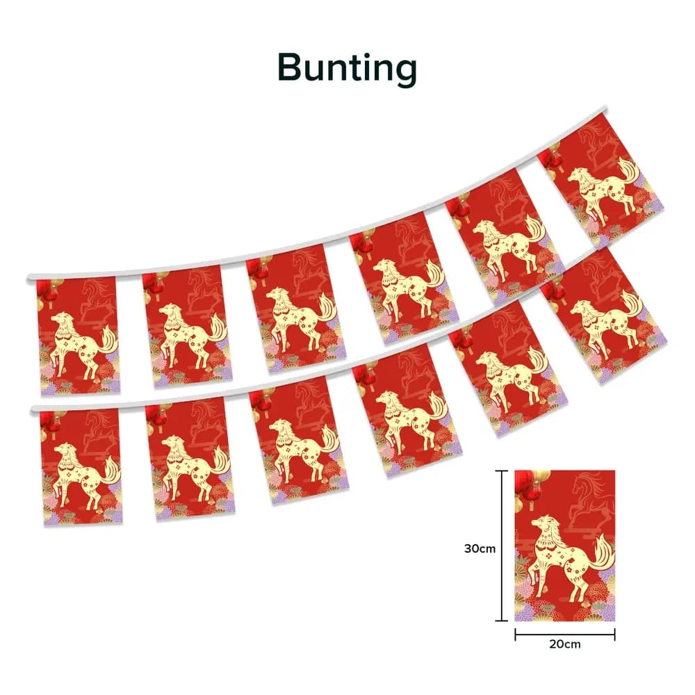 Chinese New Year Bunting - (5M)