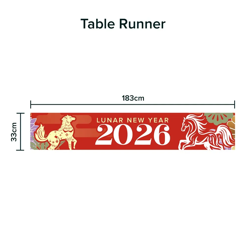 Chinese New Year Table Runner