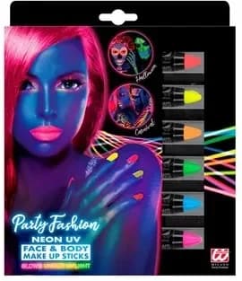 Neon Makeup Pencils 6 Pack