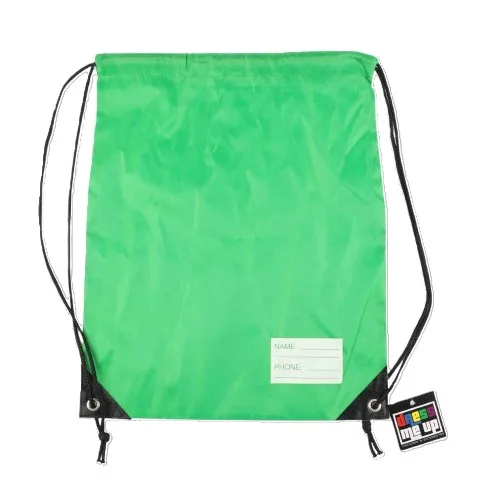 Green Drawstring Bag (34x42 cm)