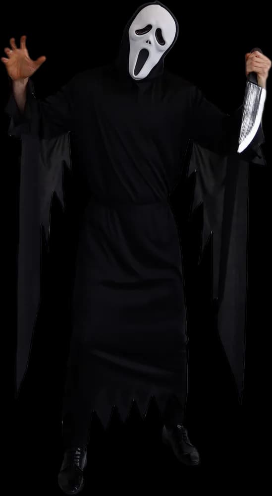 Adults Screaming Ghost Robe Costume