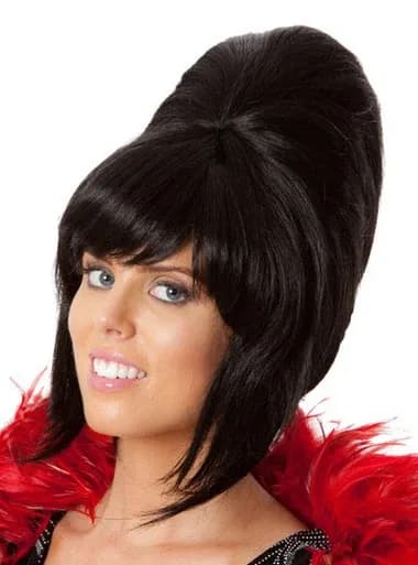 Black 1960s Beehive Wig