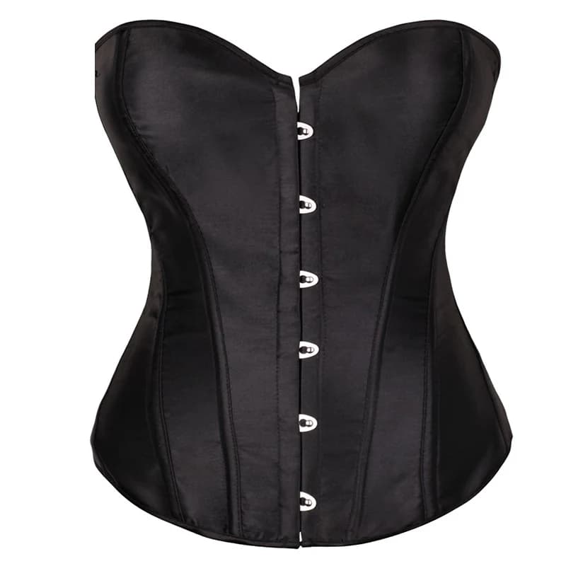 Adults Black Classic Overbust Corset