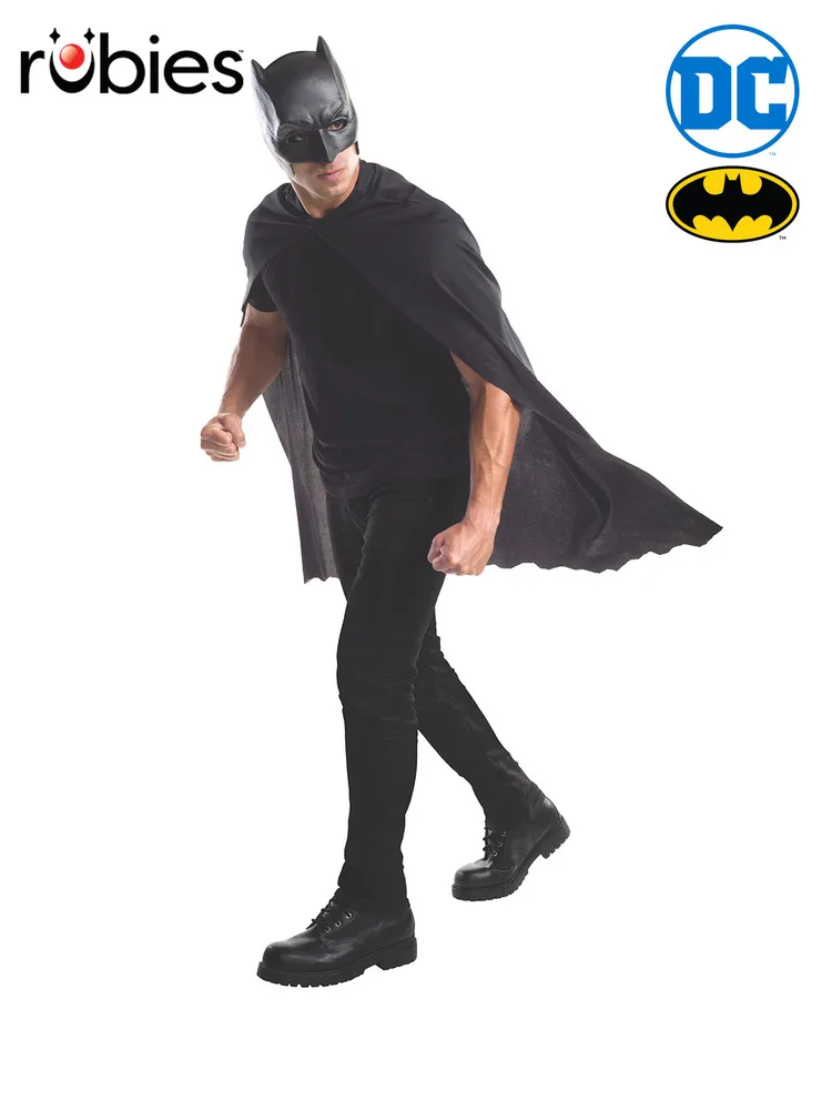 Adults Batman Cape & Mask Set