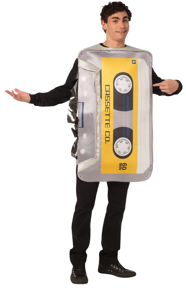 Adults Mix Tape Cassette Tunic Costume