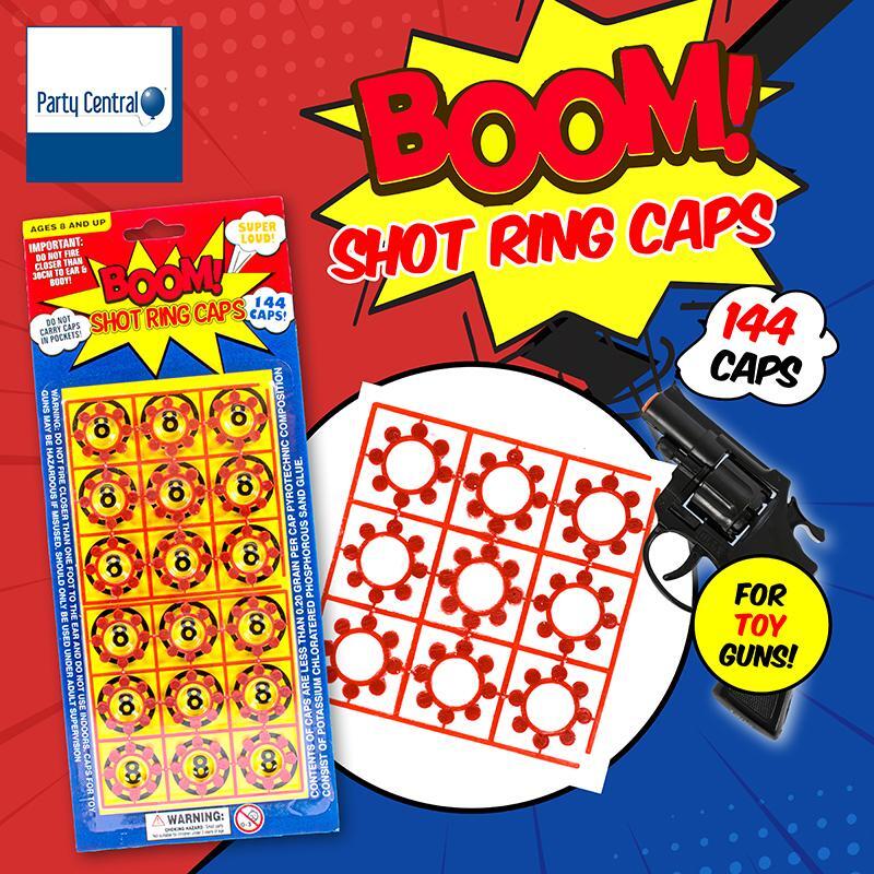 8 shot ring cap gun CAPS – Wild West Toys
