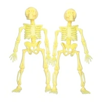 Mini Plastic Skeletons - Pk 2