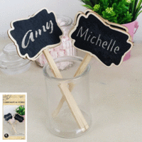 Blackboards On Sticks - 4PK