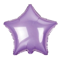 Lilac Star Foil Balloon - 45cm*