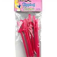 Pink Penis Straws