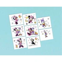 Minnie Mouse Happy Helpers Tattoos - Pk 8