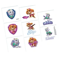 Paw Patrol Girl Tattoo Favors - Pk 16