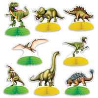 Mini Dinosaur Table Centrepieces - Pk- 8