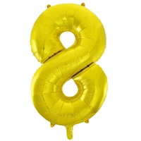 #8 34" Gold Foil Balloon