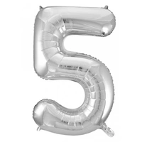 #5 34" Silver Foil Balloon