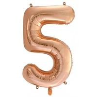 #5 34" Rose Gold Foil Balloon