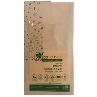 Eco Kraft Paper Rectangle Tablecover (250x125cm)