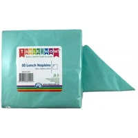 Mint Lunch Napkins (33cm) - Pk 50