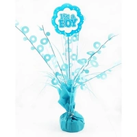 "It's A Boy" Balloon Weight Centrepiece