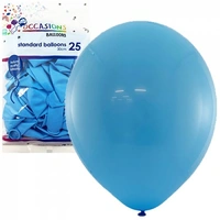 Standard Blue 30cm Latex Balloons - Pk 25