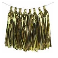 Gold Tassel Garland - Pk 15