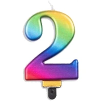 #2 Rainbow Candle