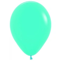 5" (12cm) Fashion Caribbean Blue Latex Balloons - Pk 100