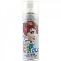 HAIRSPRAY 175ML GLITTER SILVER