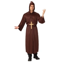 Adult Brown Monk Robe Costume