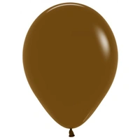 5" (12cm) Coffee Brown Fashion Sempertex Balloons - Pk 100