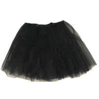 Adult's Black Layered Tutu Skirt (40cm)