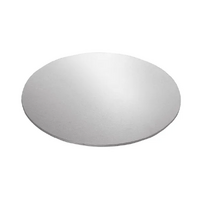 Mondo Cake Board Round - Silver Foil 9in/22.5cm