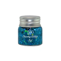 Blue Chunky Glitter Gel 20g