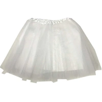 White 40cm Lined 4 layer Tutu 6/120