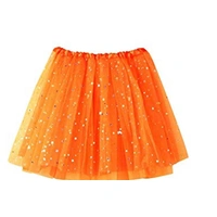 Orange 40cm Glitter 4 layer Tutu 6/120