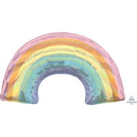 Holographic Iridescent Pastel Rainbow SuperShape Foil (86x48cm)
