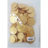 Bulk Milk Chocolate Gold Coins (454g)