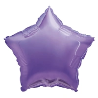 Lavender Star Foil Balloon (45cm)*