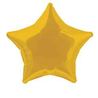 Gold Star Foil Balloon (45cm)