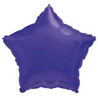 Deep Purple Star Foil Balloon (45cm)