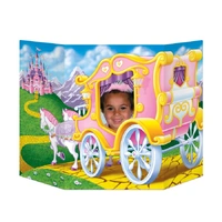 Princess Carriage Photo Prop (93x63cm)**