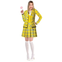 Women's 'Clueless' Yellow Plaid Costume