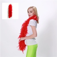 Red Feather Boa