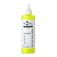 Fluoro Yellow High Flow Acrylic Paint (250ml)