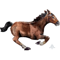 Galloping Horse SuperShape Foil (101x63cm)