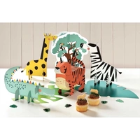 "Get Wild" Jungle Table Decorating Kit - Pk 5