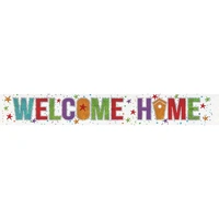 Holographic "Welcome Home" Banner (2.7m)