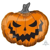 Hallows Eve Pumpkin SuperShape Foil (73x68cm)