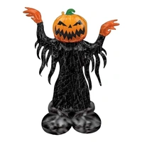 AirLoonz Foil Pumpkin Headed Ghost Balloon (93x134cm)